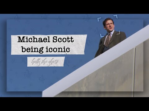 Michael Scott being iconic for 8 minutes straight
