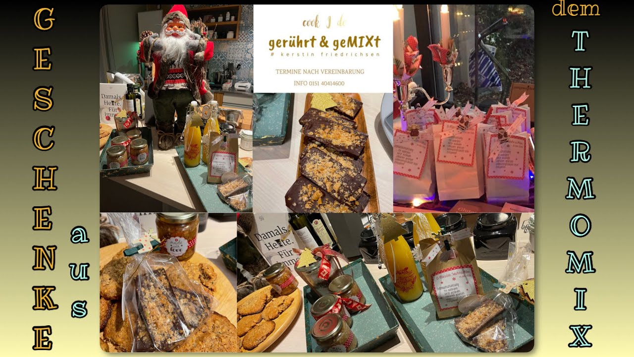 Thermomix®  LIVE ErlebnisCOOKING// Geschenke aus dem Thermomix