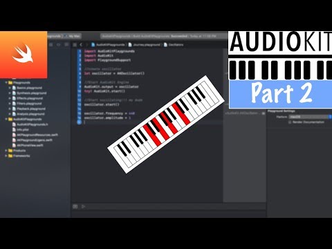 How To Make an iPhone/iOS Music App using AudioKit (Part 2)
