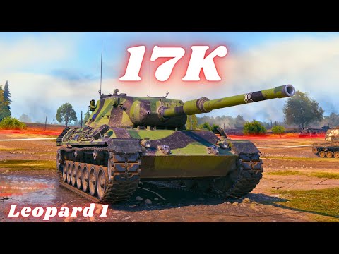 Leopard 1 Better than Scout 17K Spot Damage & T-100 LT  16K Spot + Damage World of Tanks