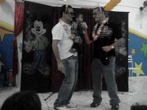 Animação do Mágico Serjan. Aniversário do Dedel. 02/05/2009 Na Casa de Festas Alegria.com