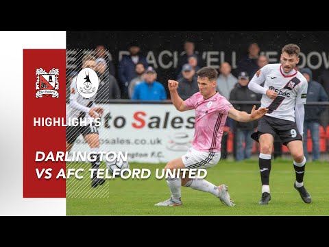 Darlington 3-0 AFC Telford United - National League North - 2021/22