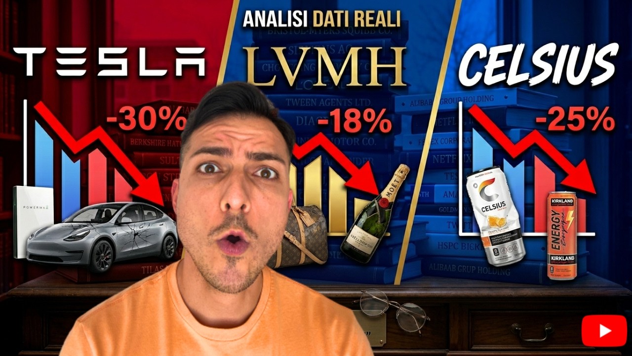 Crollo 2026: 3 Titoli che stanno affondando