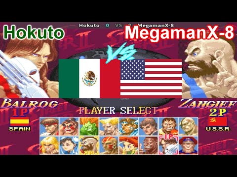 Super Street Fighter II X: Grand Master Challenge - Hokuto vs MegamanX-8