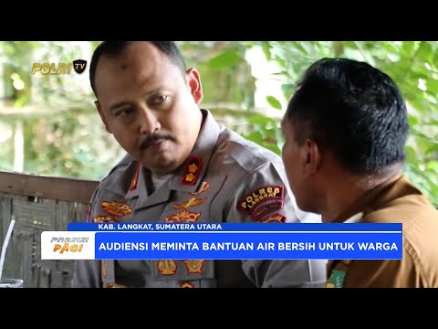 KEPALA DESA PEMATANG CENGAL MENYAMBANGI POLRES LANGKAT