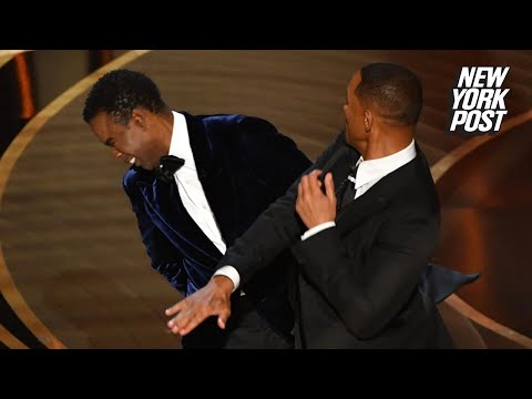 Will Smith slaps Chris Rock face at Oscars 2022
