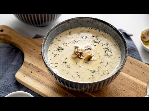 Easy Keto Mushroom Soup Recipe