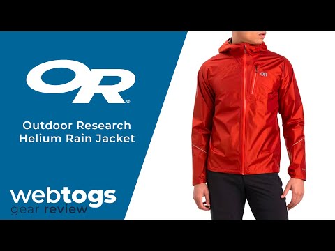 Outdoor Research Helium Rain Waterproof Jacket | Gear Review