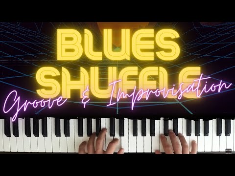 Blues Shuffle in C │Blues Piano Lessons #4