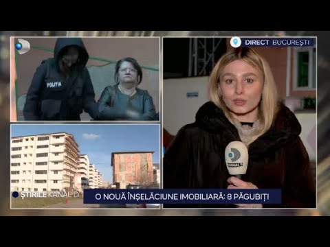 Stirile Kanal D - O noua inselaciune imobiliara: 8 pagubiti! | Editie de seara