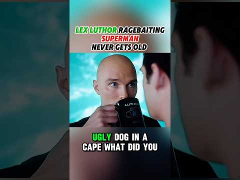 Lex Luthor RAGEBAITING Superman over Krypto! James Gunn DCU David Corenswet Clark Kent Clip Trailer!