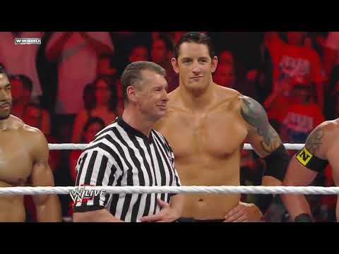 The Nexus Attack Vince McMahon Badly