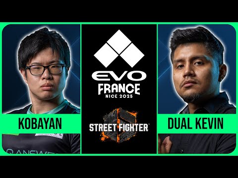 Evo France 2025: Street Fighter 6 | Kobayan vs Dual Kevin | Winners Semifinals