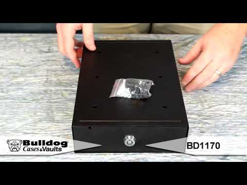 Bulldog Cases Lay Flat Leather Belt Slide Holster