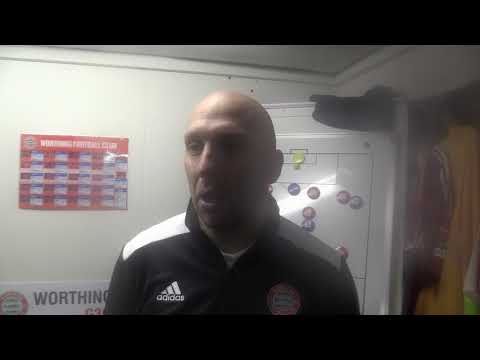 Reaction: Worthing 0-2 Haringey Borough - Adam Hinshelwood