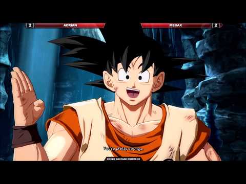 -DBFZ- Adrian (Bardock-GTGoku-SSJGoku) Vs MegaX (Blugeta-Bluku-KidBuu) Cocky Bastard Kumite 62