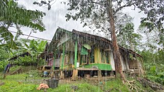 Download lagu Tak Di Sangka., Seenak Ini Suasana Hujan Di Kampung Terpencil. Hujan Mengguyur Pedesaan Jawa Barat mp3