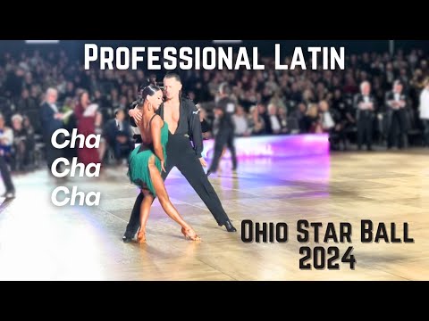 Andrei Kozlovsky & Nino Dzneladze   Cha Cha Cha I Ohio Star Ball I Professional Latin I 2024