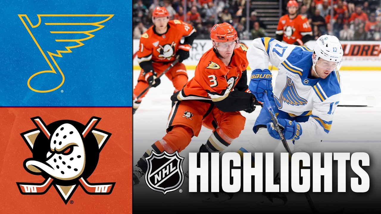 Blues vs. Ducks | NHL Highlights | April 03, 2026