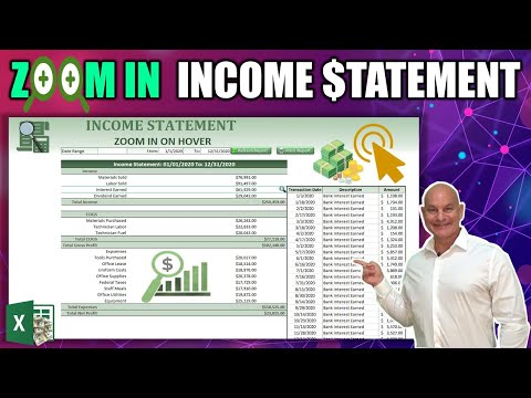 , title : 'Create This Dynamic Income Statement In Excel With Zoom In On Hover [Full Training + Free Download]'