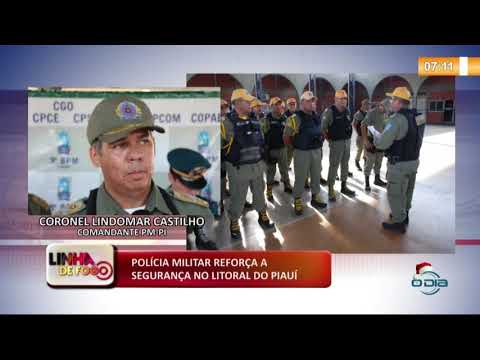 LINHA DE FOGO (27 12) POLíCIA MILITAR REFORÇA A SEGURANÇA NO LITORAL DO PIAUí