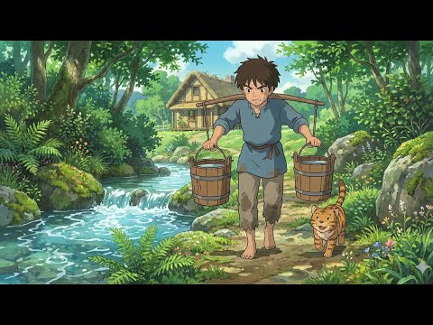 Studio Ghibli Inspired Barn Find | Cozy ArtAnimation, #GhibliAesthetic #LofiVibes #saleha story 