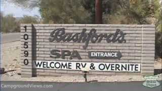 preview picture of video 'CampgroundViews.com - Bashfords Hot Mineral Spa Niland California CA RV Park'