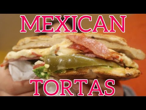 Mega MEXICAN TORTAS! #mexicantortas #mexicansandwiches