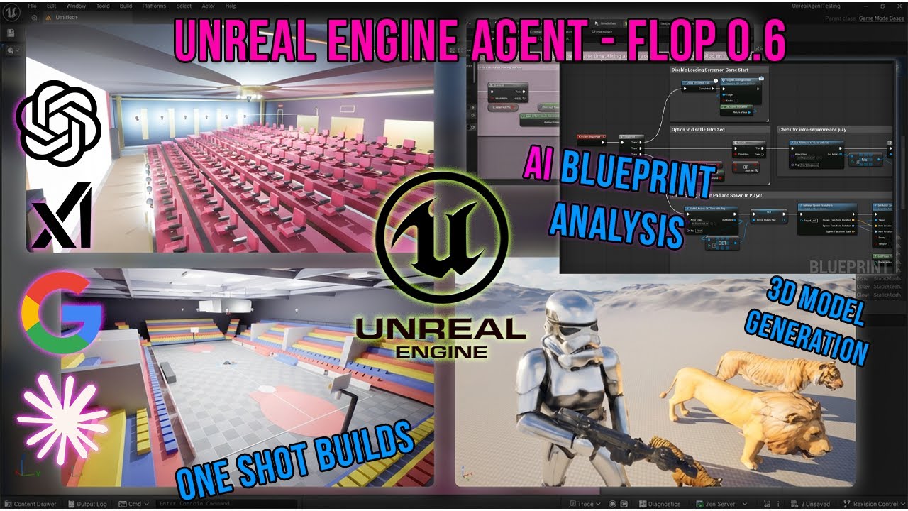 FlopAI Unreal Agent v0.6 Is Here (Blueprint Analysis + In-Editor AI)
