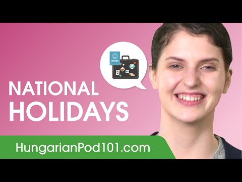 Talking About National Holidays - Hungarian Conversational Phrases