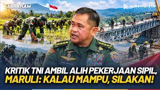 Download lagu Tantang Balik Pengkritik! Jenderal Maruli: Kalau Ada Yang Mampu, Silakan Kembangkan! | ABRAHAM mp3