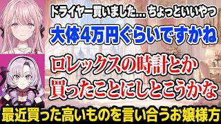 【お嬢様コラボ】ことねが買った高いものが思ったよりも高くて焦るサロメ嬢w【壱百満天原サロメ 御子神琴音 にじさんじ切り抜き】