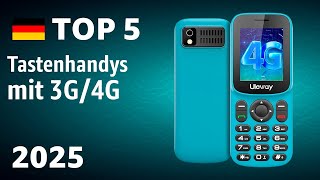 TOP-5: Die besten Tastenhandys mit 3G/4G – Test 2025!
