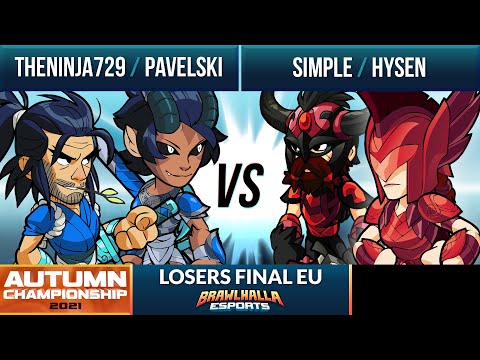 TheNinja729 & Pavelski vs Simple & Hysen - Losers Final - Autumn Championship 2021 - EU 2v2