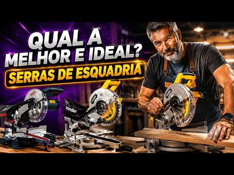TOP 6 MELHORES SERRAS DE ESQUADRIA COMPRAR EM 2026? MELHOR SERRA ESQUADRIA TELESCOPICA 2026