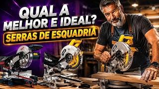 TOP 6 MELHORES SERRAS DE ESQUADRIA COMPRAR EM 2026? MELHOR SERRA ESQUADRIA TELESCOPICA 2026