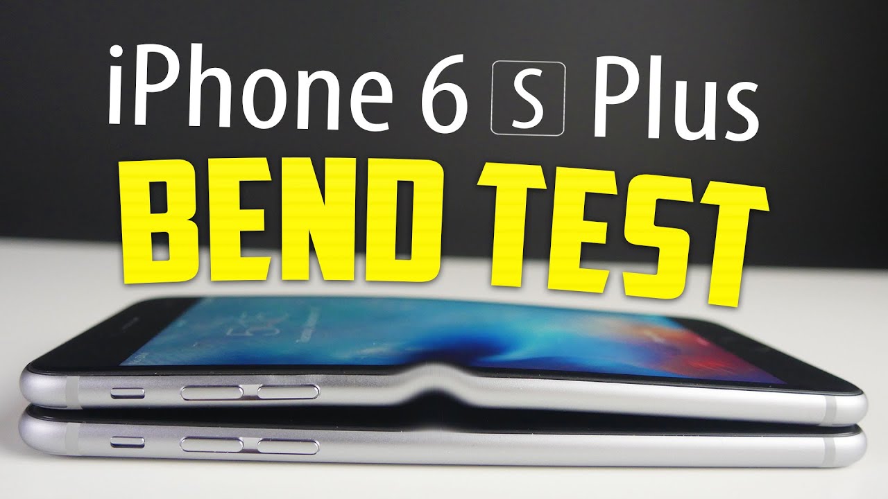 تاقیكردنه‌وه‌ چه‌مانه‌وه‌ی ئایفۆن 6 ئێس iPhone 6s Plus Bend Test