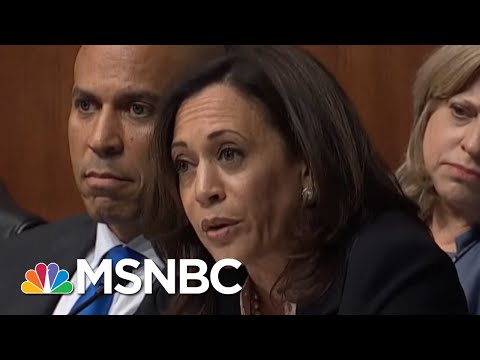 カマラ・ハリス上院議員、検察の手腕を発揮してバー検事を追い込む｜MSNBCカマラ・ハリス上院議員、検察の手腕を発揮してバー司法長官を追い込む｜MSNBC (WATCH: Sen. Kamala Harris, Showing Off Prosecutorial Prowess, Puts AG Barr On His Heels | MSNBC)