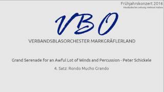 Peter Schickele: Grand Serenade for an Awful Lot of Winds and Percussion - 4. Rondo Mucho Grando