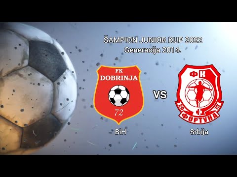 FK Dobrinja - FK Fortuna Pančevo 4:0 (Šampion Junior Kup 2022) - Generacija 2014.