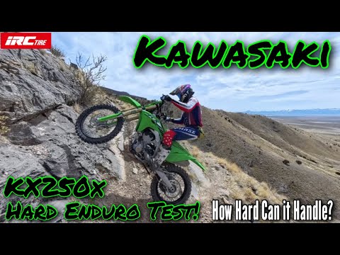 Kawasaki Hard Enduro Test! KX250X How Hard Can it Handle?