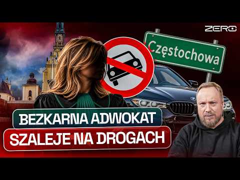 DWA ZAKAZY PROWADZENIA AUTA, SZALEŃCZY RAJD I CAŁKOWITA BEZKARNOŚĆ ZNANEJ ADWOKAT