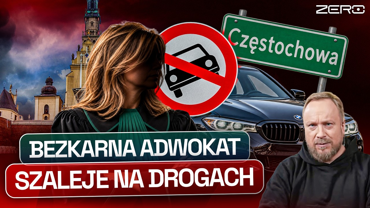 DWA ZAKAZY PROWADZENIA AUTA, SZALEŃCZY RAJD I CAŁKOWITA BEZKARNOŚĆ ZNANEJ ADWOKAT
