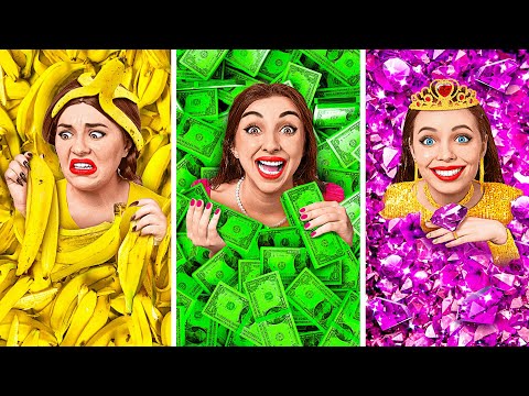 Chudý vs Bohatý vs Ultra Bohaté | Extrémní Schovávanou Výzva Multi DO Challenge