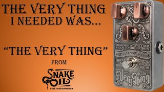 Video thumbnail for Demo of "The Very Thing" from Snake Oil Fine Instruments by Chris Benton