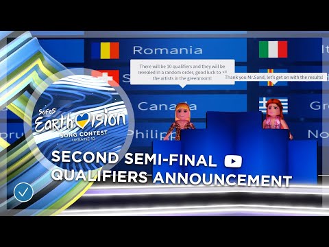 The exciting qualifiers announcement of the second Semi-Final - Sofos' Earthvision #10