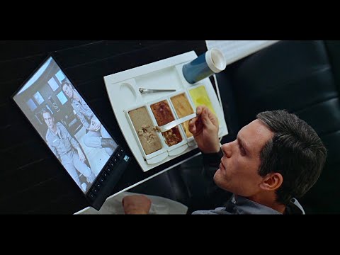 2001 A Space Odyssey (1968) - Space Station Meal Plastic Food Tray Arne Jacobsen Tableware