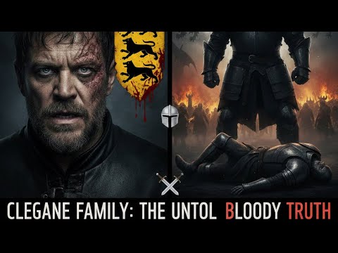 The Bloody TRUTH About House Clegane: How Tywin Lannister Anointed The MONSTER (Sandor Clegane Lore)