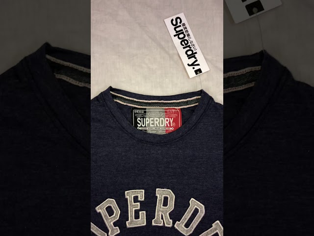 Vídeo relacionado con Superdry, T.Shirt Essential Stripe tee, M1012209A, Brilliant White Chest Stripe, M, Hombre