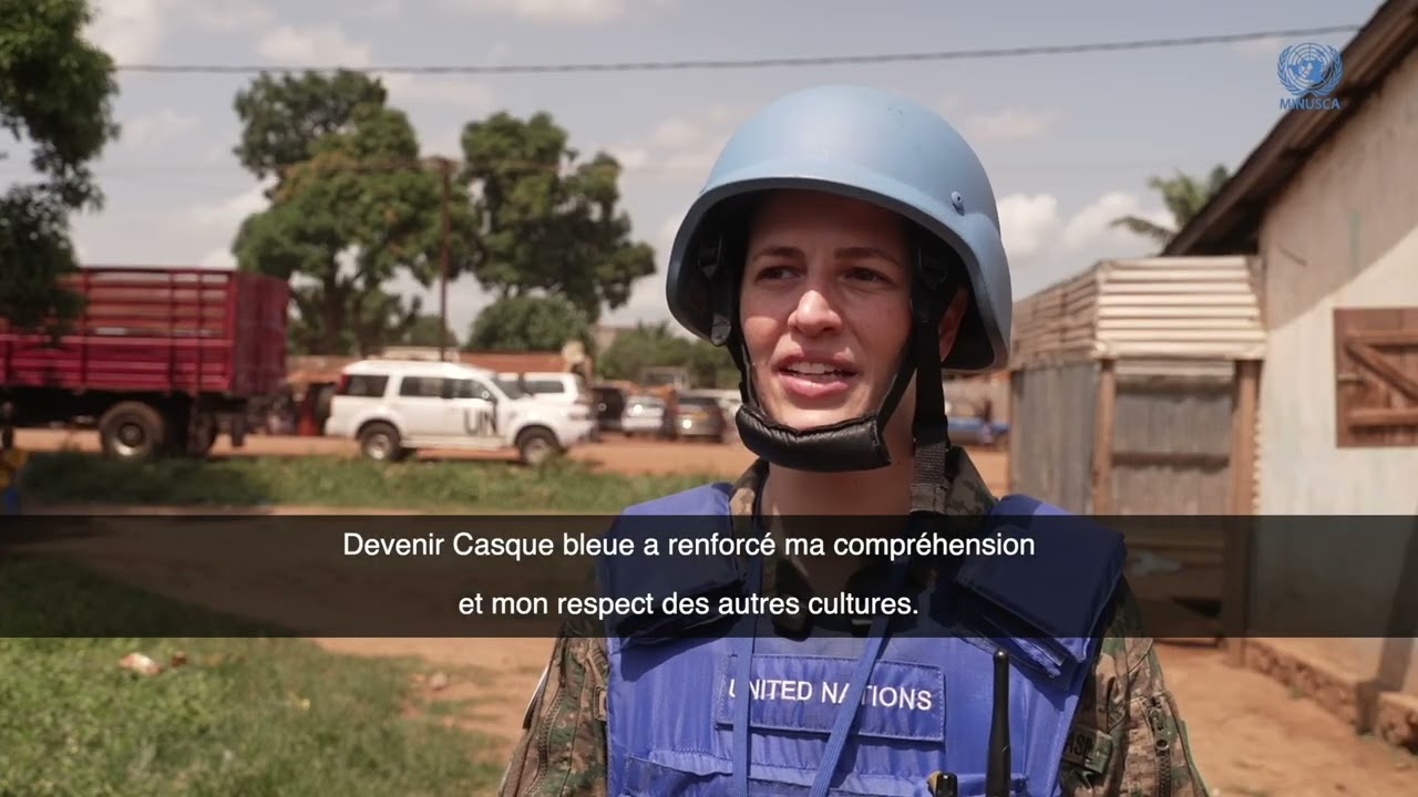 Portrait de l'Observateur Militaire Brésilien de la MINUSCA.